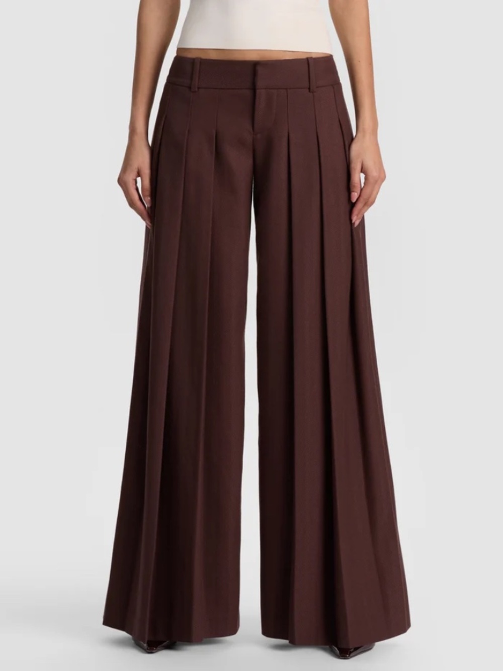 SIMON PLEATED TROUSER